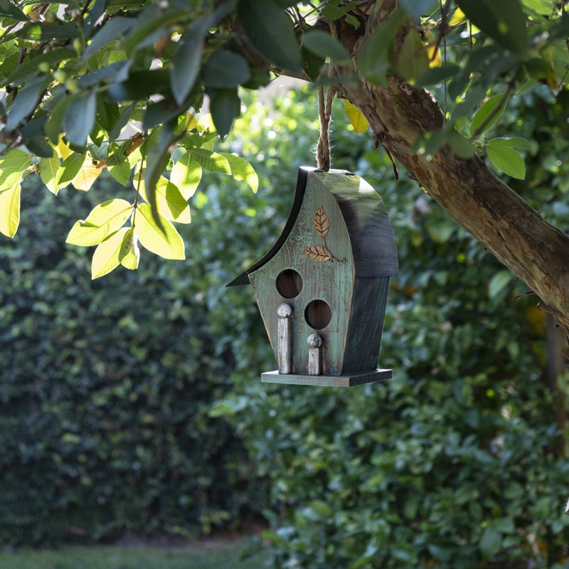Jeremy Artful 12 in x 6 in x 8 in Birdhouse