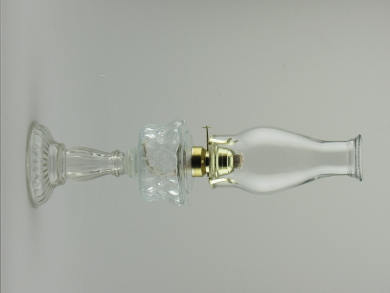 Antique Pressed Glass Reproduction Lamp