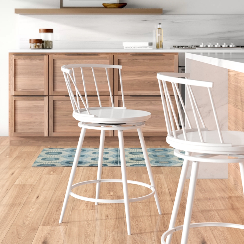 Black Windsor Bar Stools