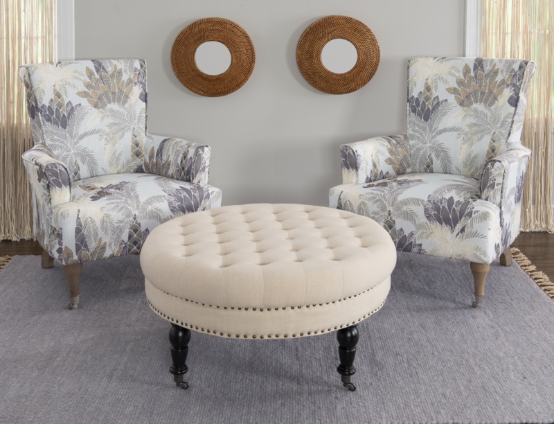 Jonesville Upholstered Ottoman