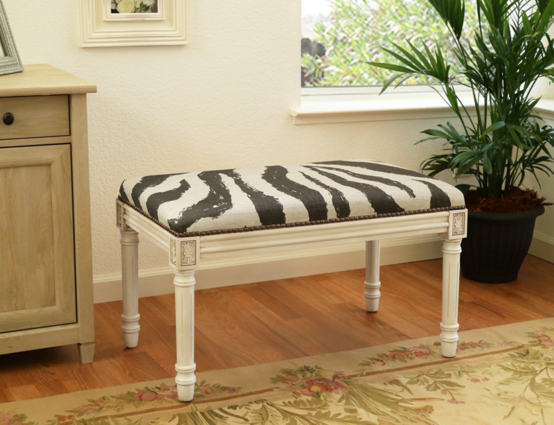 Josephville Upholstered and Wood Bench