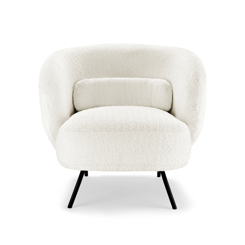 Mid-Century Velvet Accent Chair