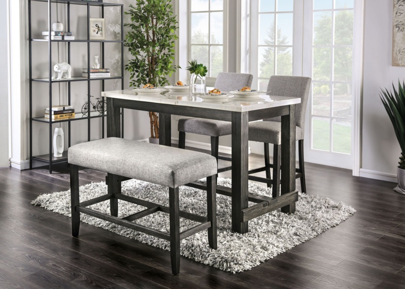 Kalb 4 Piece Counter Height Dining Set