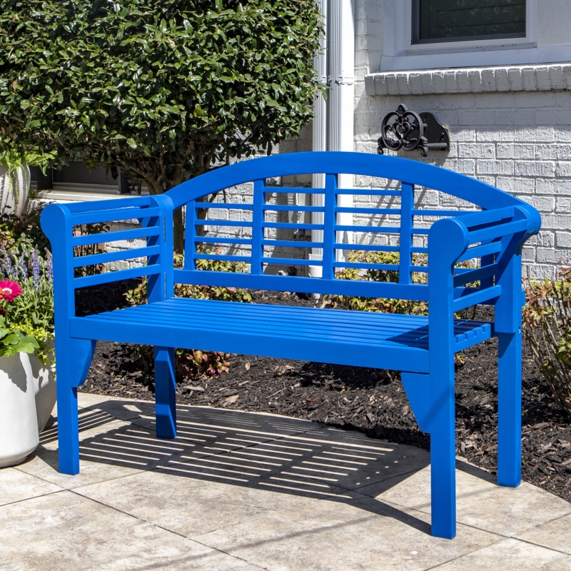Charming Slatted Garden Bench