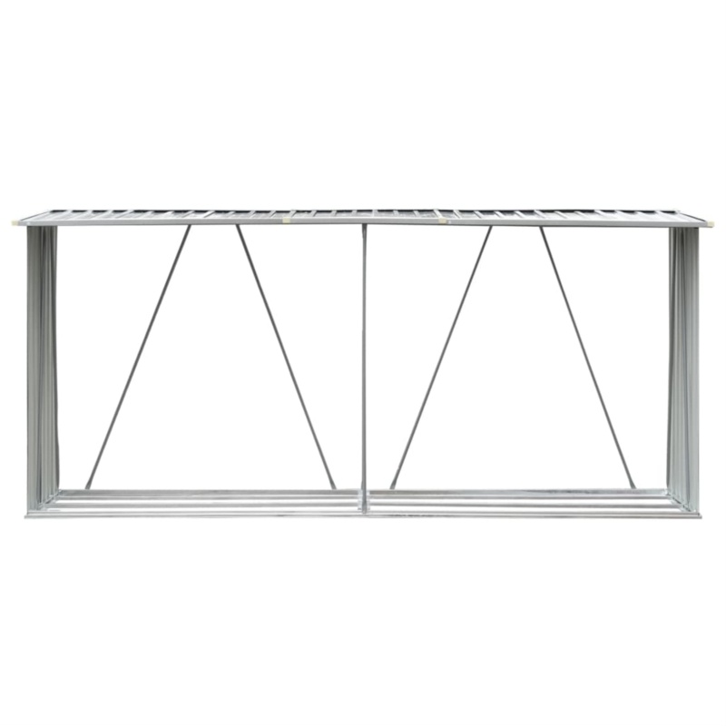 Karg 130'' W x 30.1'' D Metal Log Store