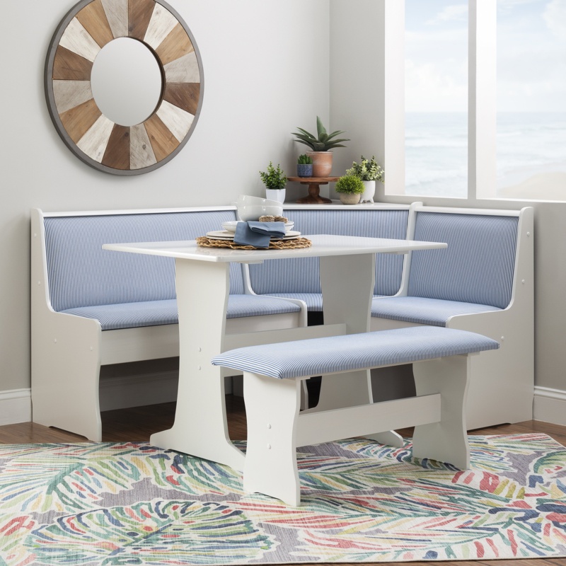 Kasdan 5 - Person Breakfast Nook Dining Set