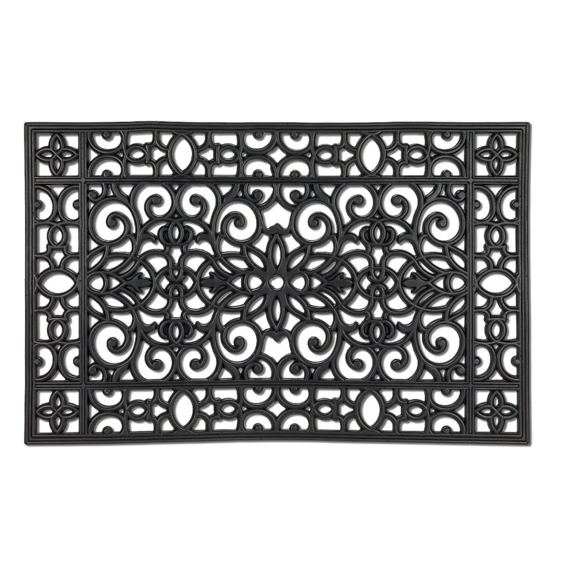 Kehlani Intricate Scroll 36 in. x 23 in. Outdoor Door Mat