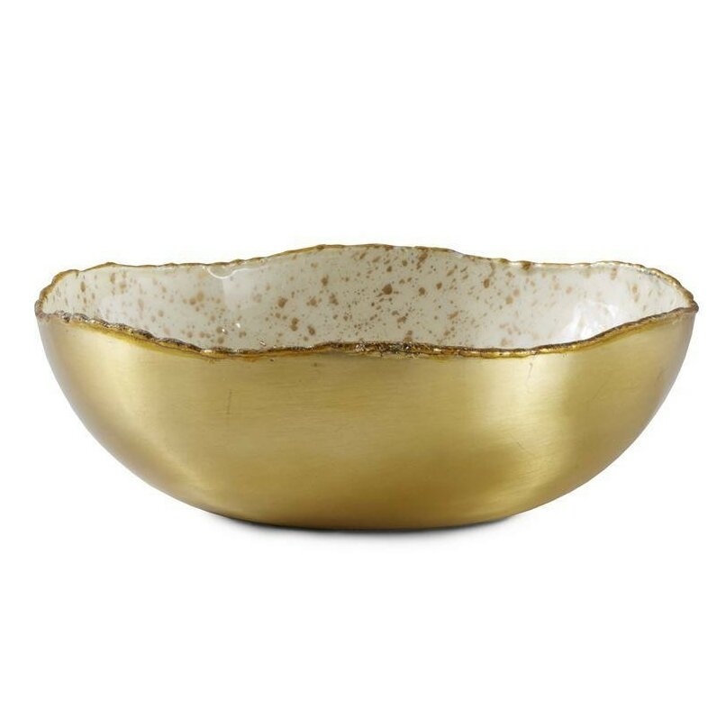 Kenda Metal Decorative Bowl