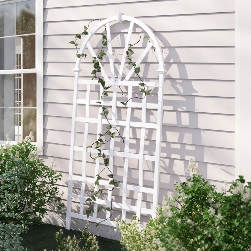 Kerrimore 77.25'' H x 39'' W Vinyl Trellis