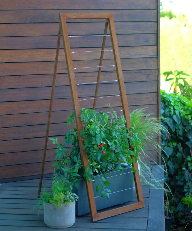 Kestwick 69'' H x 23'' W Steel Folding Trellis