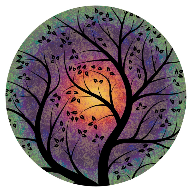Ketner Moonlight Round Wall Decor