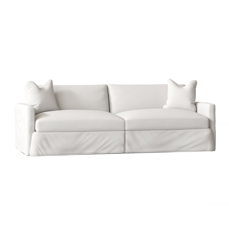 Kian 94'' Slipcovered Sofa