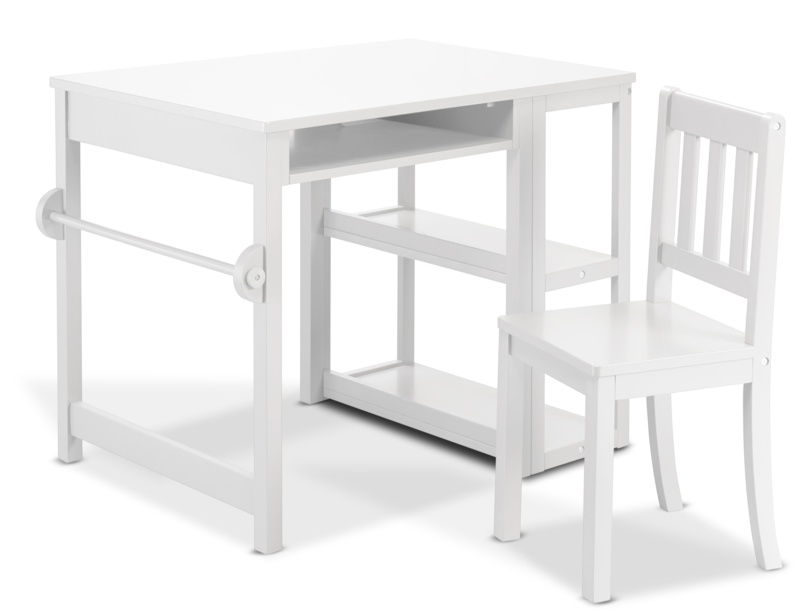 Kids Rectangular Arts And Crafts Table and Chair Set