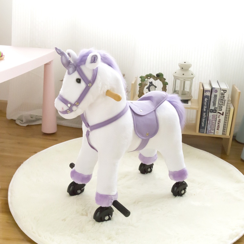 Kinbor Kids Unicorn Ride on Rocking Horse