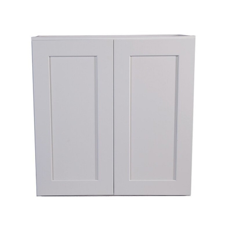 Shaker-Style Kitchen Wall Cabinet with Maple Doors
