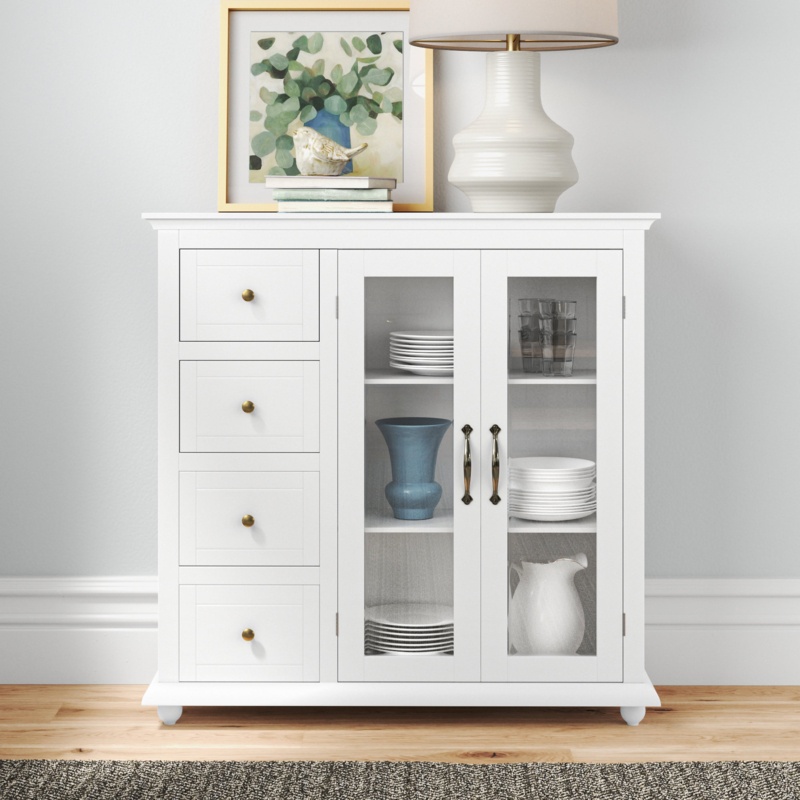 Kizer 36'' Wide 4 Drawer Sideboard