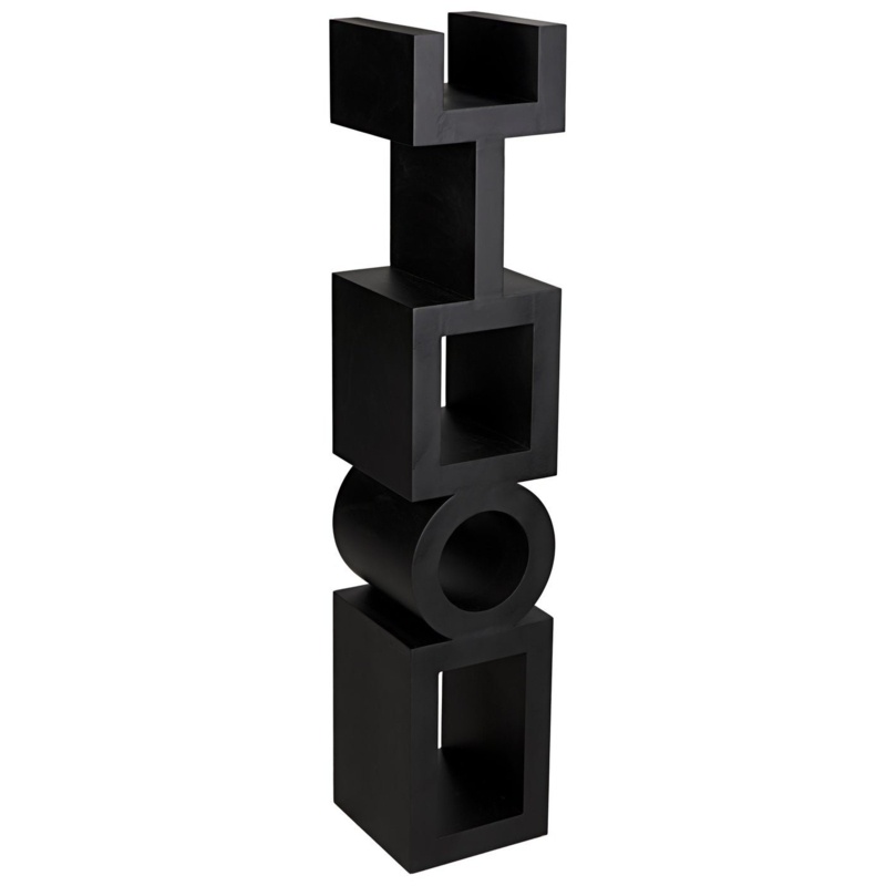 Koko 65.5'' H x 13'' W Steel Geometric Bookcase