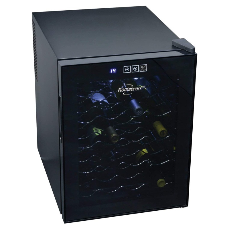 Koolatron 20 Bottle Wine Refrigerator Freestanding Dual Zone, 1.7 cu ft Wine Fridge