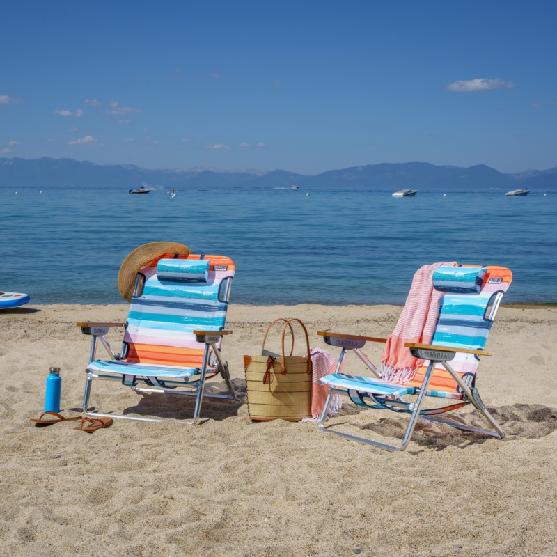 Koralee Reclining/Folding Beach Chair