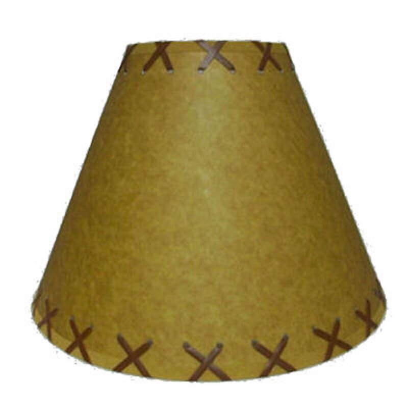 Kraft paper arts and crafts lamp shade