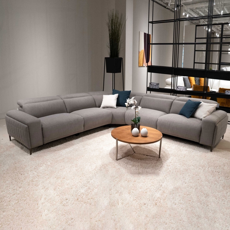 Modern Motion Reclining Sectional