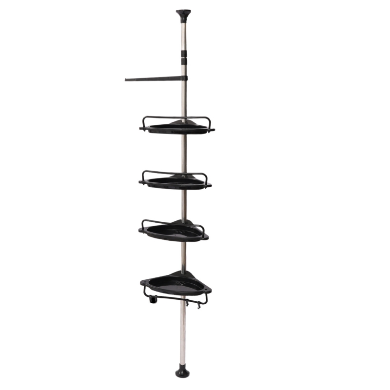 Adjustable Bathroom Shelf with Storage