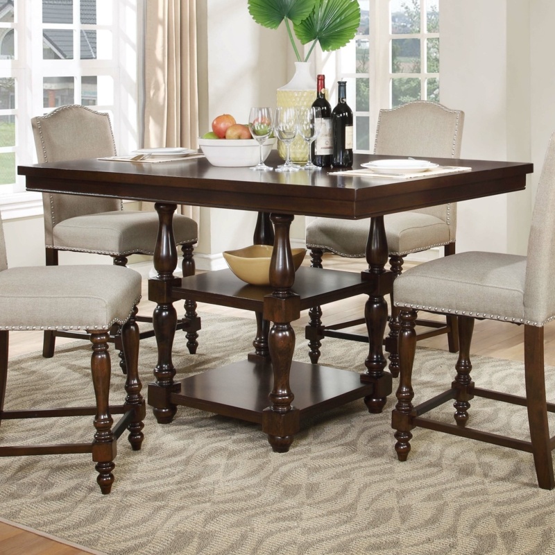 Langlee Counter Height 60'' Dining Table