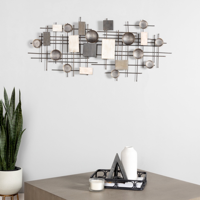 Large Modern Industrial Wall Décor