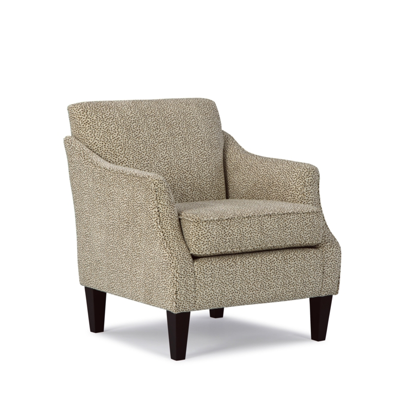 Elegant Transitional Club Chair