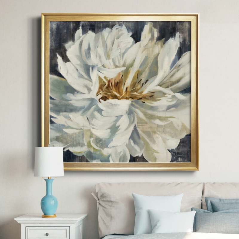 Late Bloomer - Picture Frame Painting on Canvas