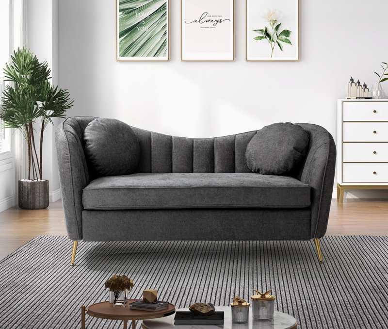Laura 64.6'' Upholstered Loveseat