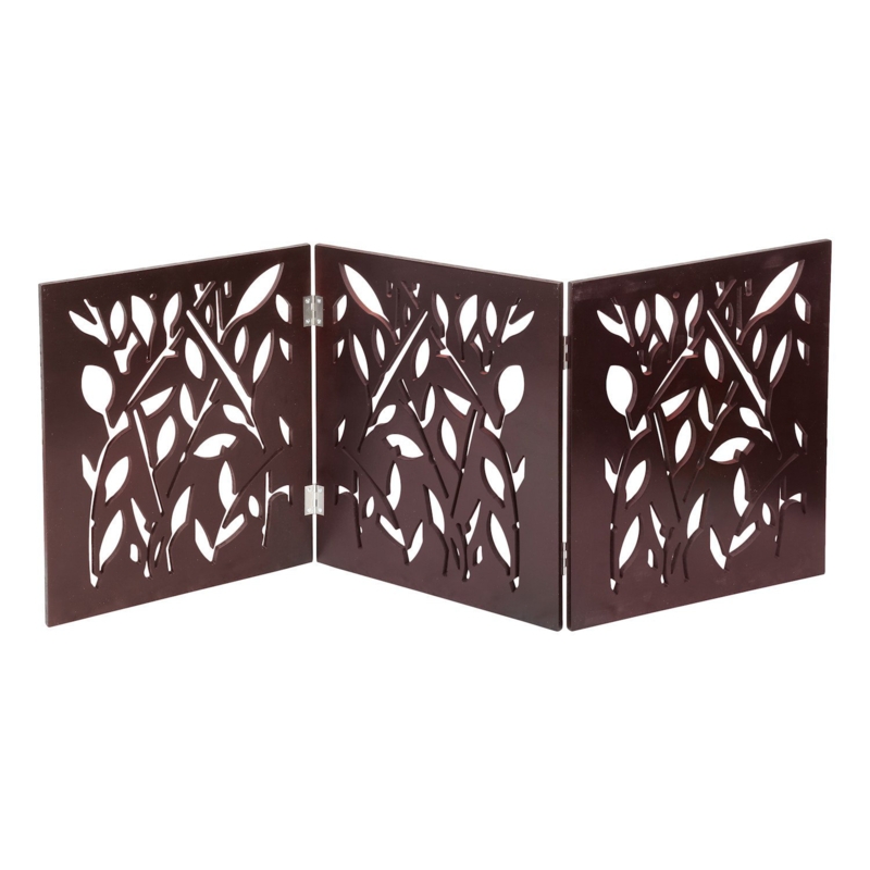 Stylish Wooden Pet Gate with Modern Design