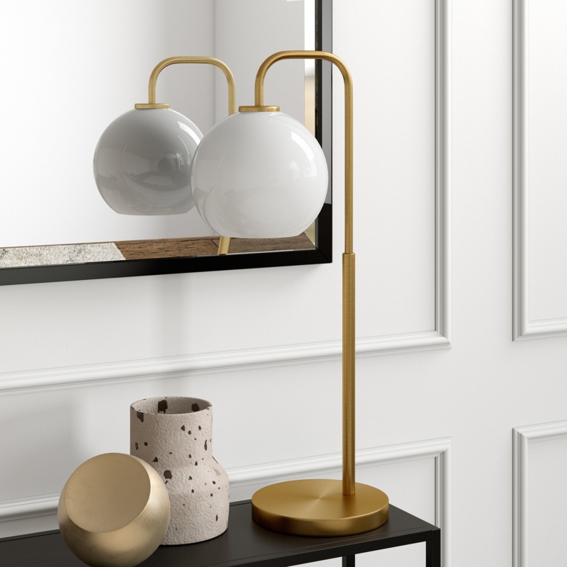 Lebec Metal Arched Lamp