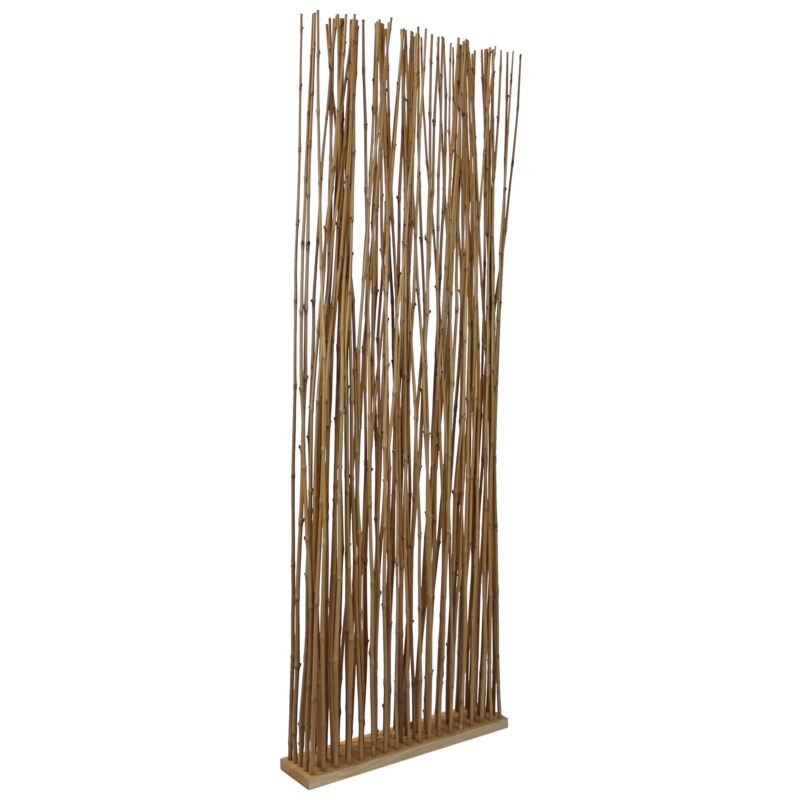 Leite 28'' W x 78'' H Bamboo/Rattan Single Panel Room Divider