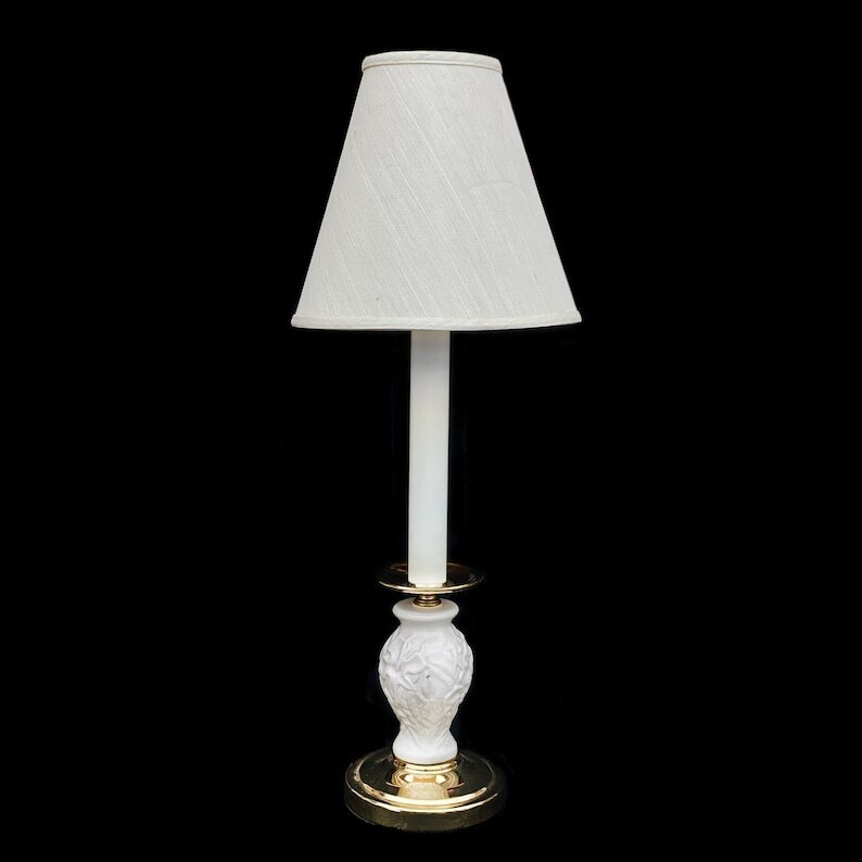 Lenox Lamp With Candle Stick Neck