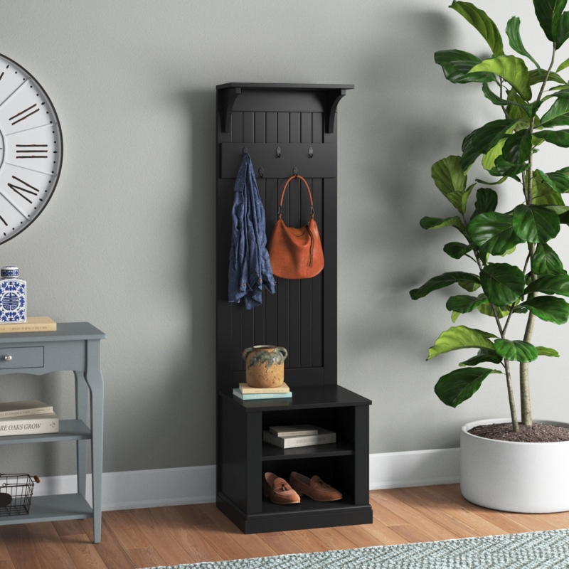 Hall Tree Bench with Storage