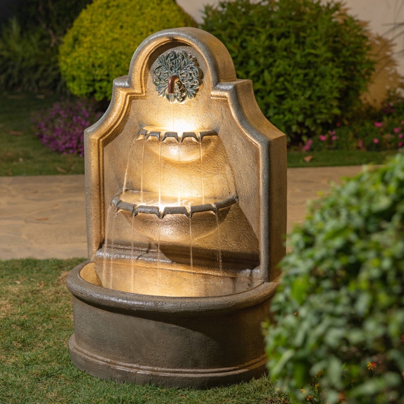Levelle Resin Fountain with Light