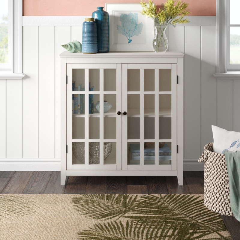 Leyburn 38'' Tall 2 - Door Accent Cabinet