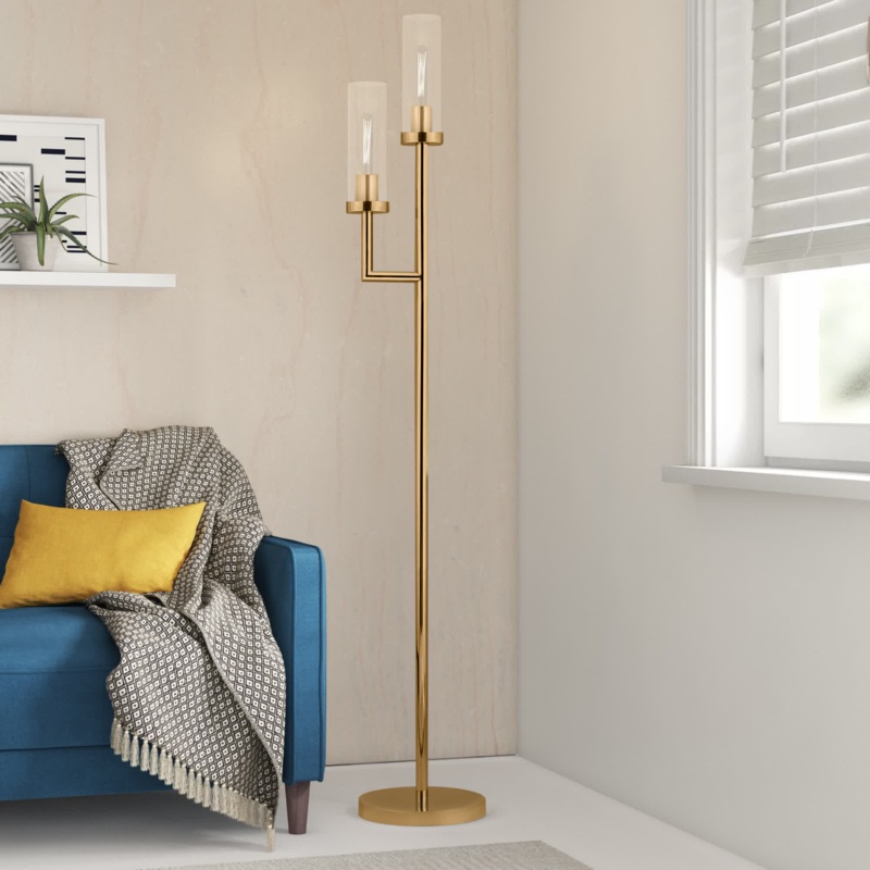Leyden 69.5" Torchiere Floor Lamp