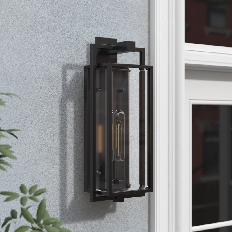 Industrial-Inspired Outdoor Wall Light