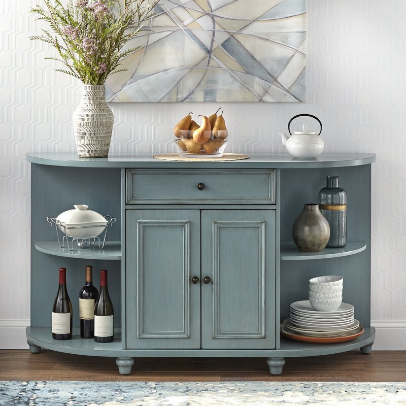 Distressed Sideboard Table