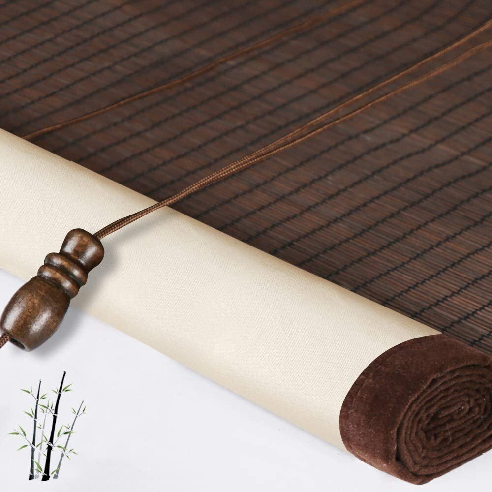 Lined Bamboo Shades