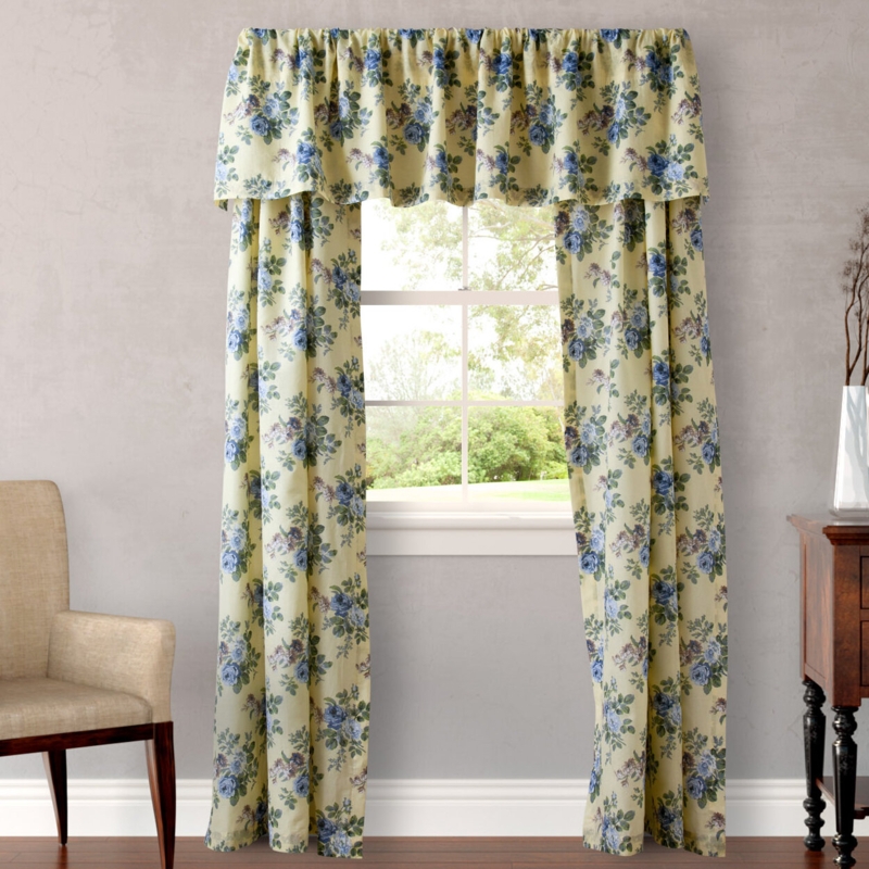 Floral Cotton Valance