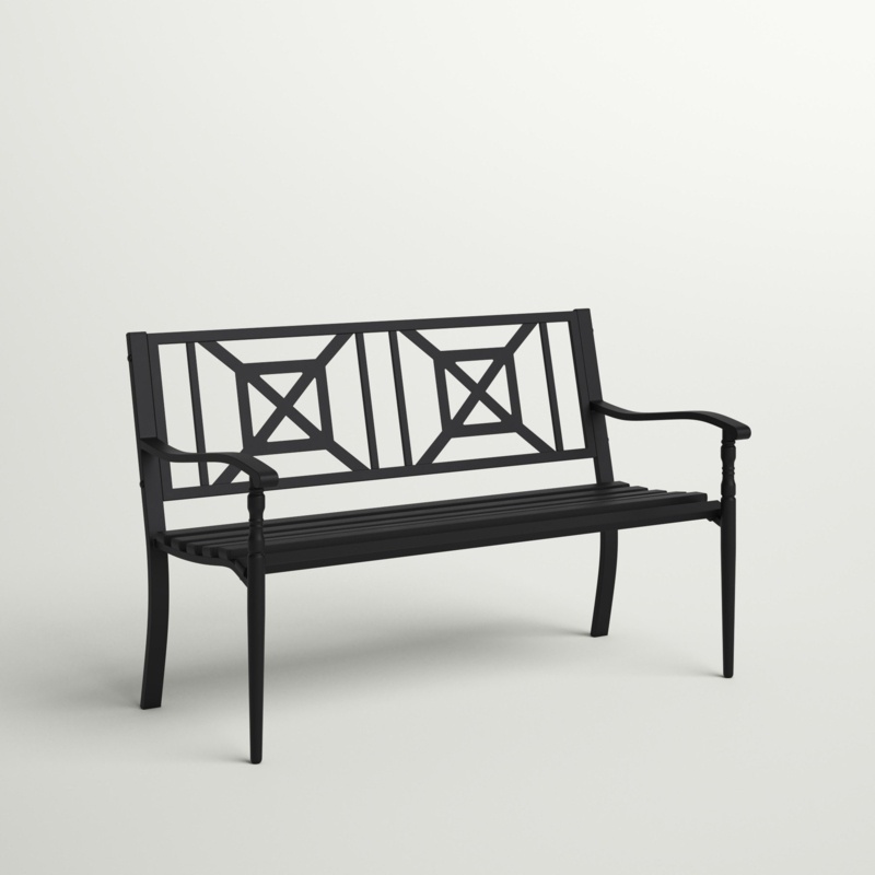 Liska Metal Outdoor Bench