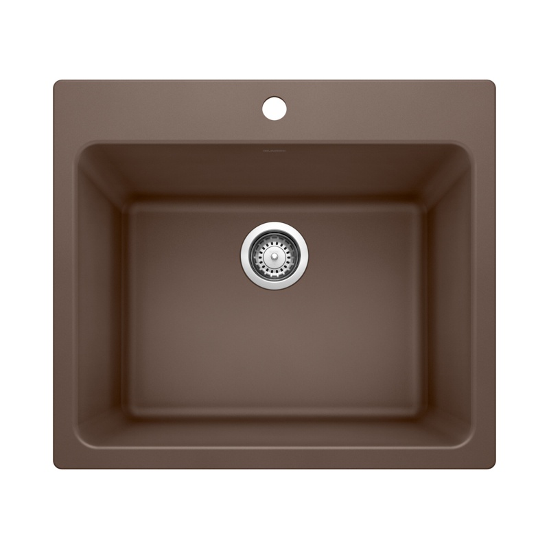 Liven 25" L x 22" W Dual Mount Laundry Sink