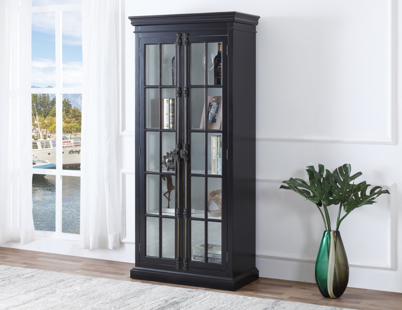 Lorriane 33.5'' Wide Solid Wood Display Stand