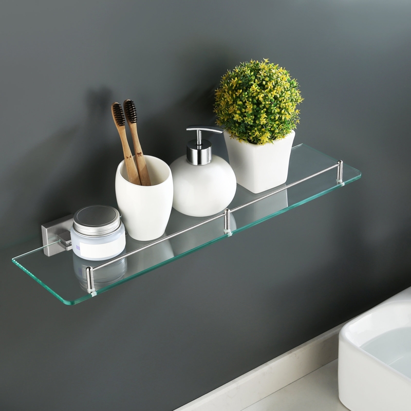 Rustproof Stainless Steel Glass Shelf Bracket