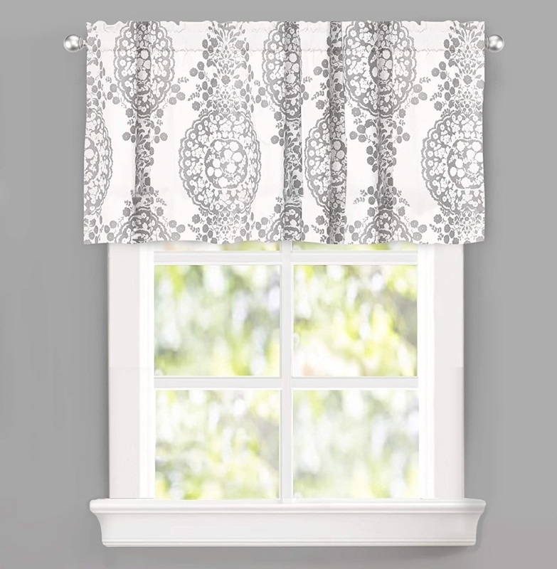Medallion Printed Window Valance