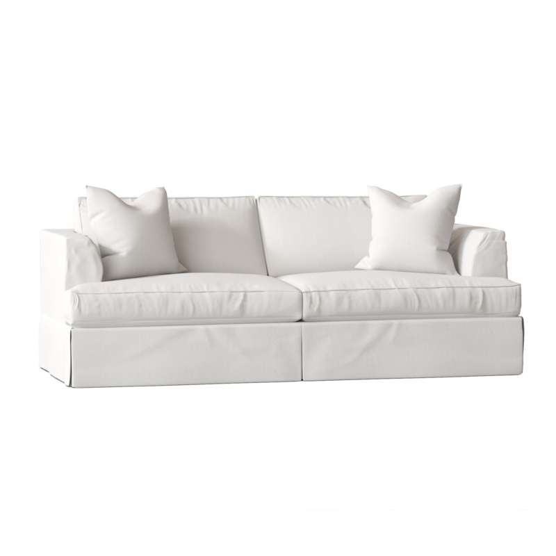 Lucia 93'' Slipcovered Sleeper Sofa