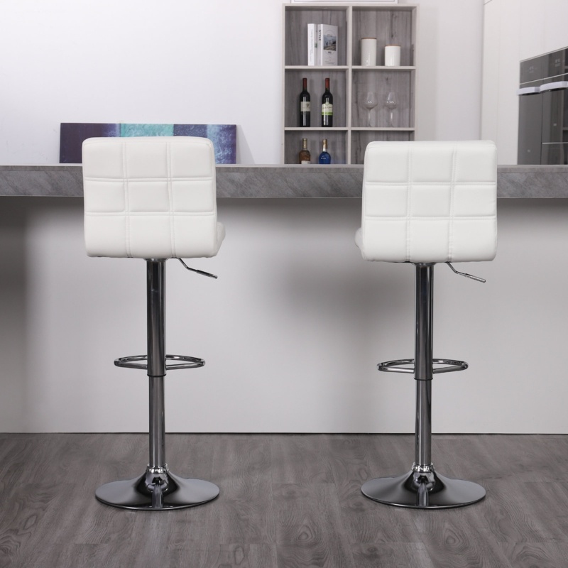 Ludly Swivel Adjustable Height Bar Stool
